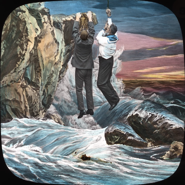 rescue on cliff and near the sea