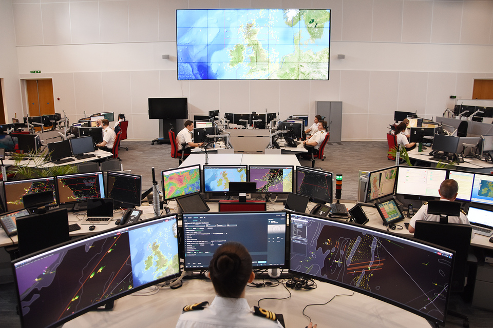 HM Coastguard Operations Room
