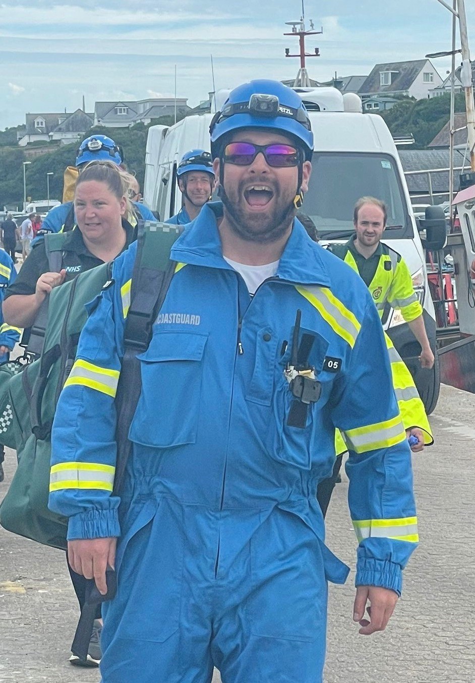 Ben Shapcott Padstowe Coastguard Rescue Team