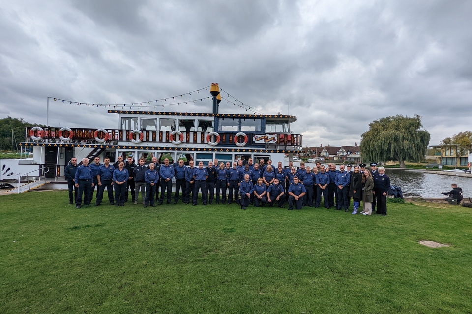 Burnham Coastguard celebration