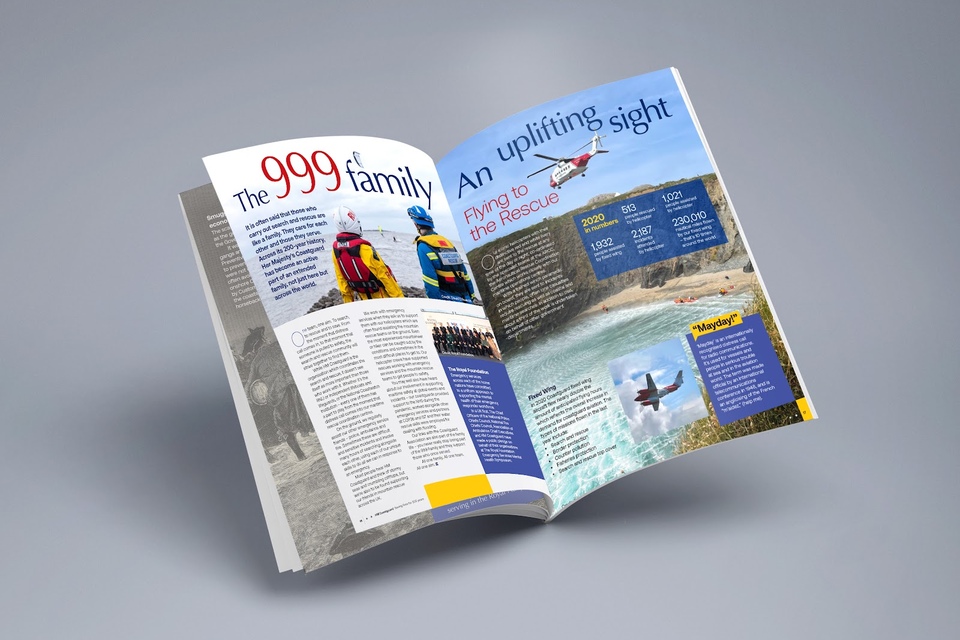 Souvenir Magazine - HM Coastguard, Saving Lives for 200 Years