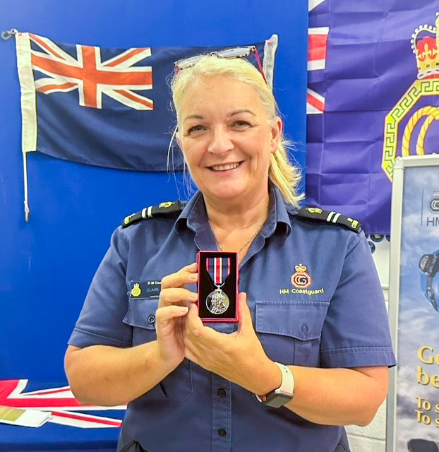 Claire Hall, Station Officer, Lowestoft Coastguard Rescue Team 