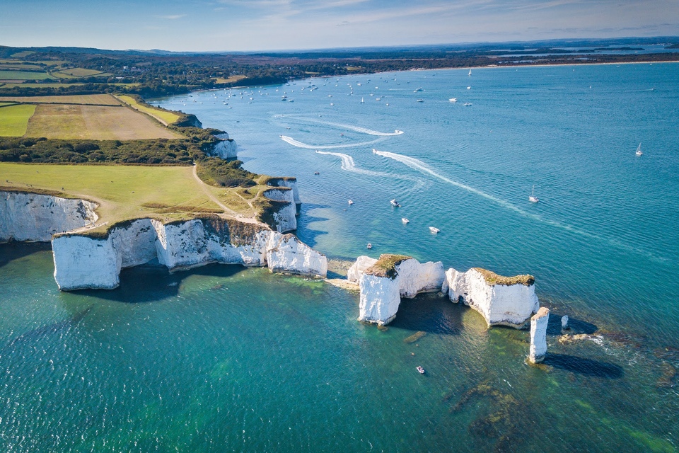 Old Harry Rocks image credit Shutterstock