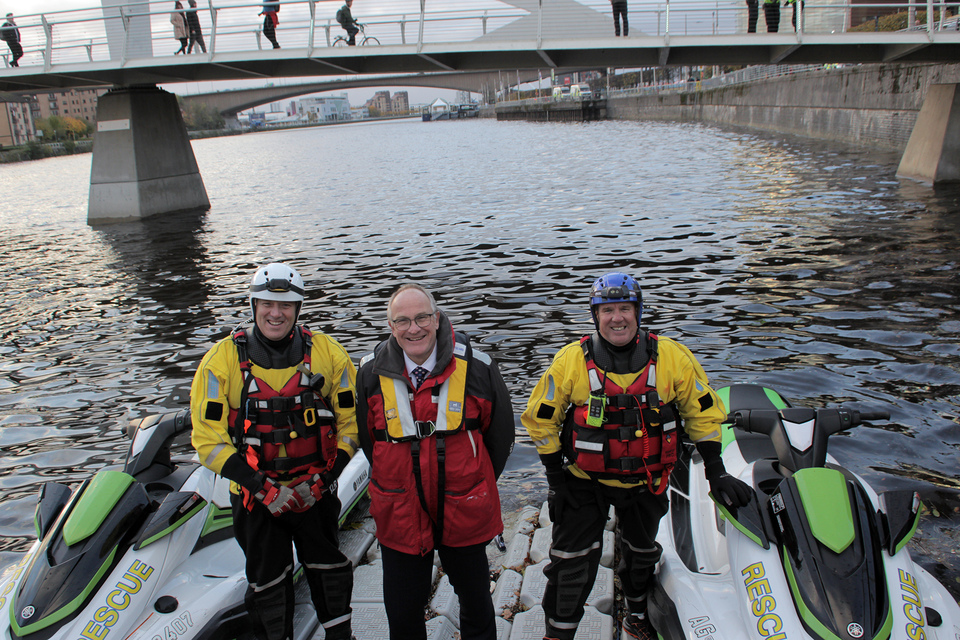 HM Coastguard Chief Exec Brian Johnson