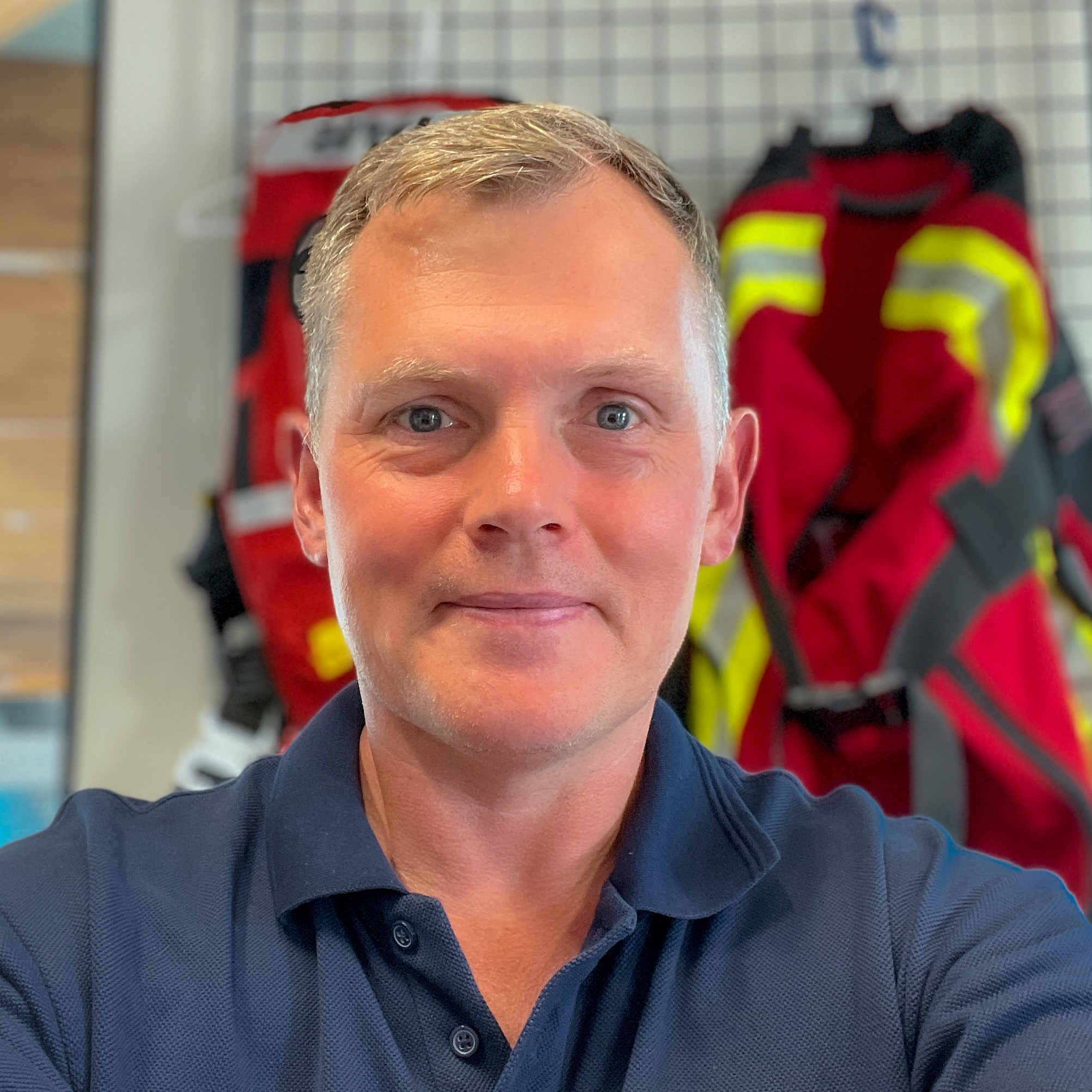 Mark Hughes, HM Coastguard winch paramedic