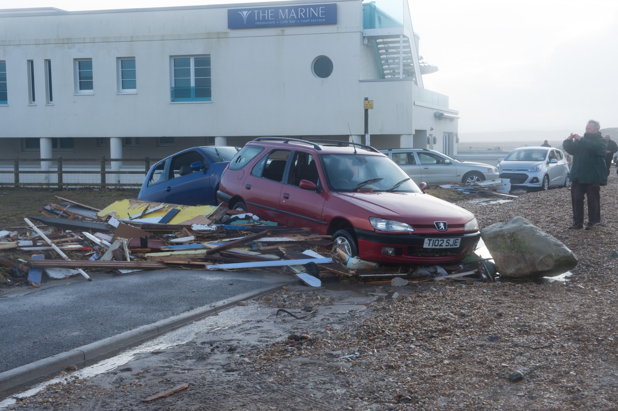 The Marine Restaurant at Milford on sea. 