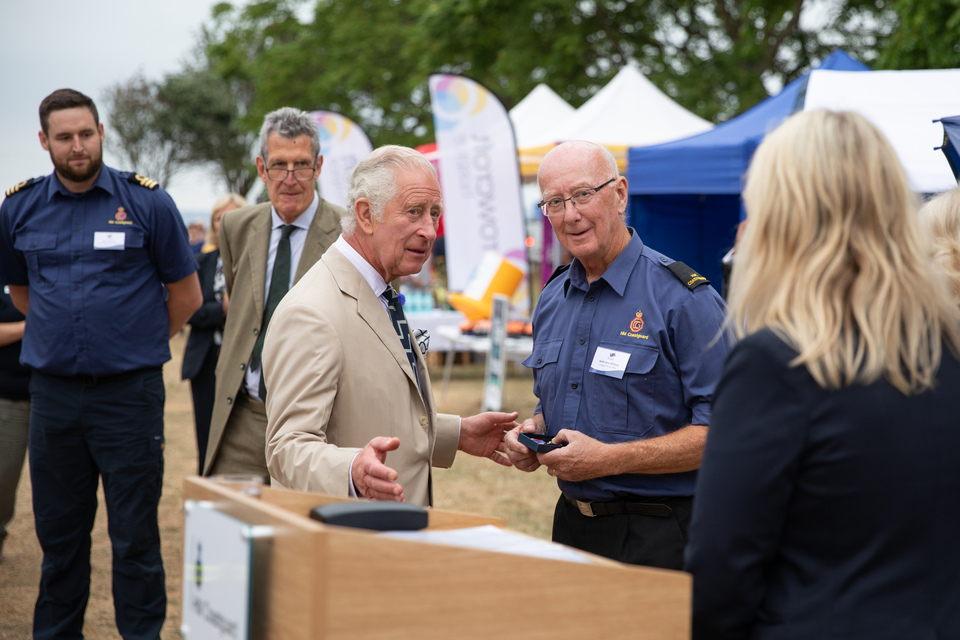 The Royal Couple join the celebrations in Devon