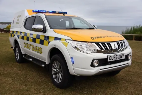 Humber Coastguard vehicle