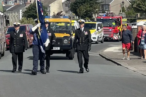Milford Haven MRCC celebrated 200 years with a parade through the town