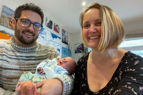Jennifer Trevithick with family