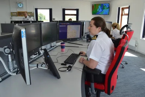 Humber Coastguard operations centre