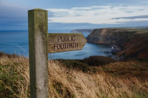 Public footpath image