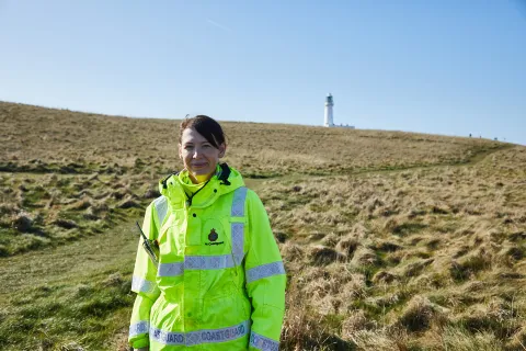Coastguard Rescue Officer, Dawn Mainprize