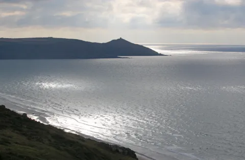Storm Clouds above Whitsand Bay, Cornwall