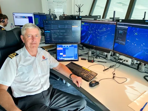 Keith Bennett, Team Leader and VTSO at Dover MRCC