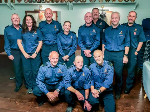 Coastguard Rescue Officers from Weymouth Coastguard Rescue Teams