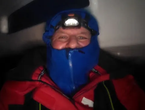 Recreational boater Max aboard his vessel 