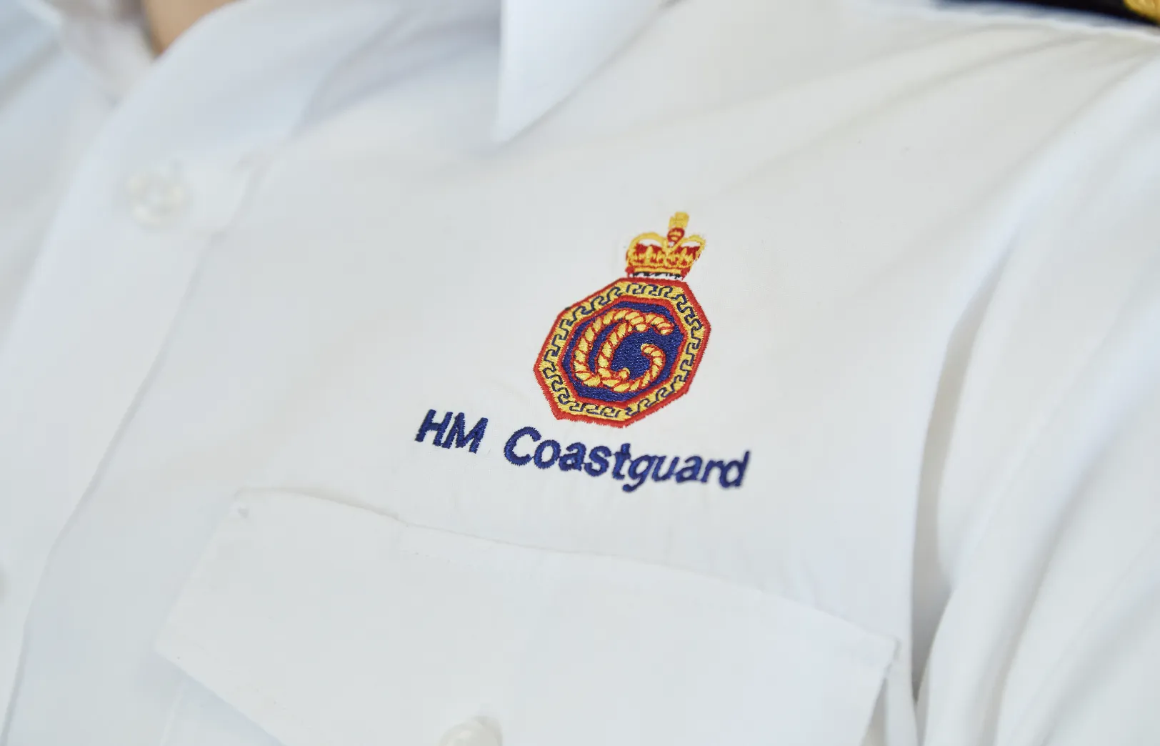CG Crest on shirt