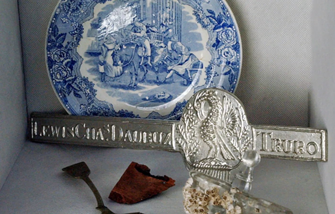 Items found on sunken ship