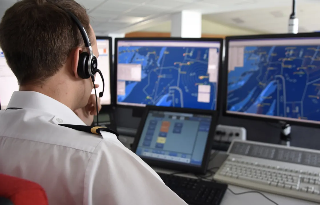 Coastguard operations control room
