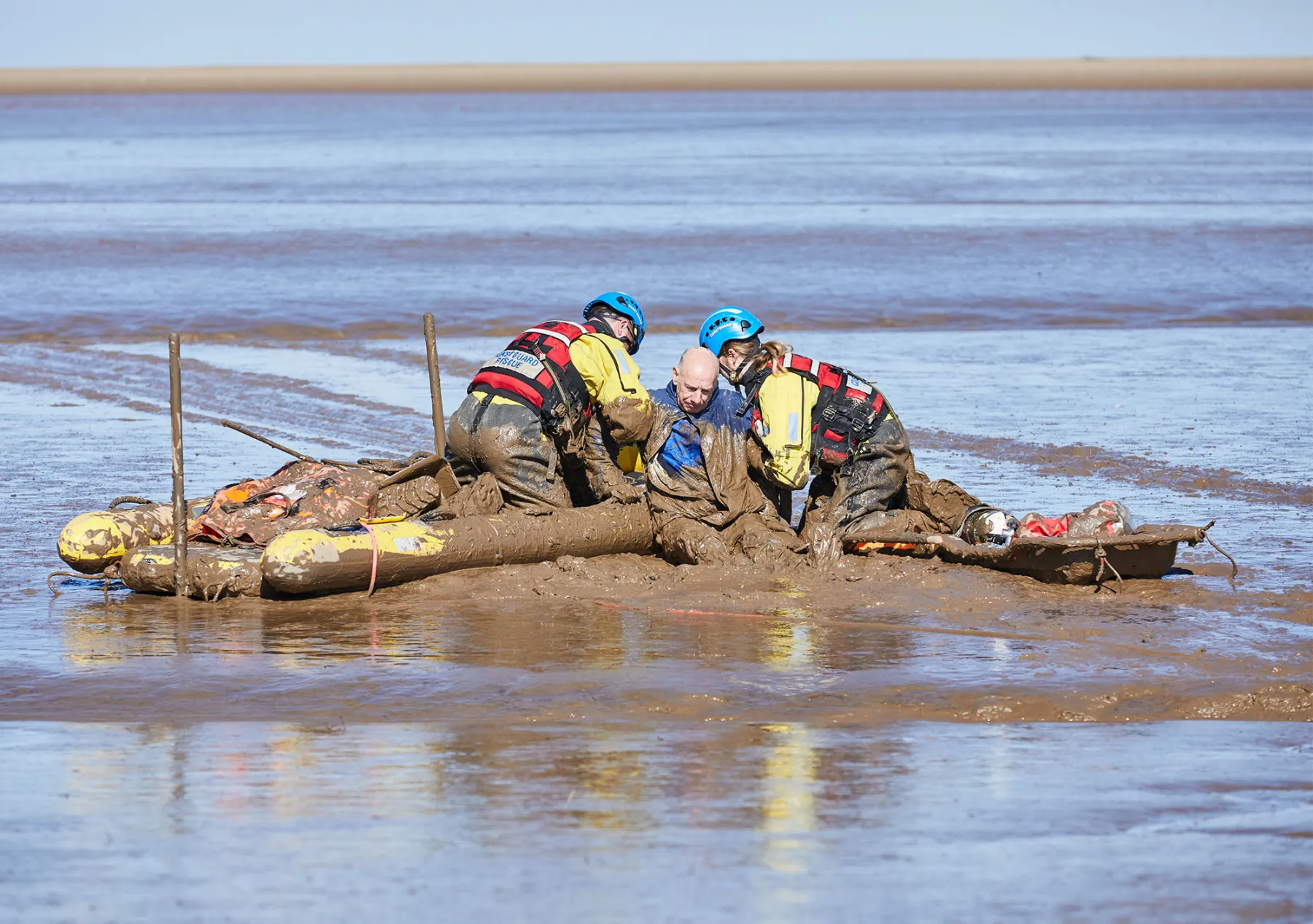 Mud rescue
