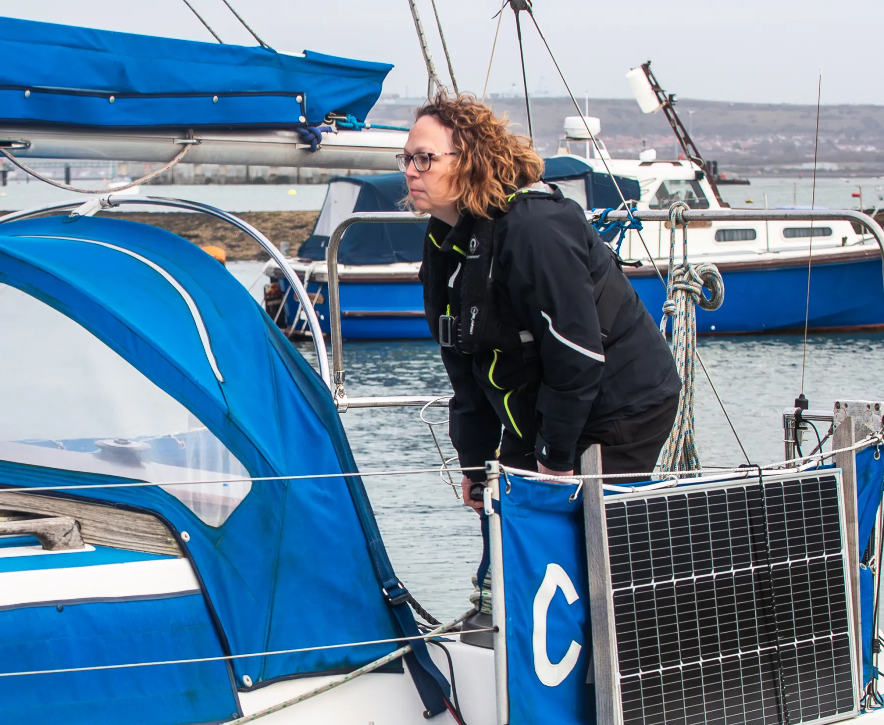 Alice is an enthusiast boater and Coastguard 