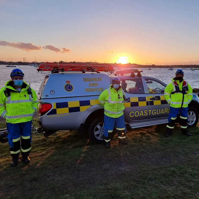Poole Coastguard vehicle