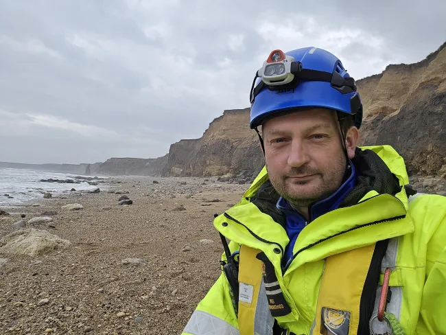 Seaham Coastguard Station Officer Paul Bainbridge