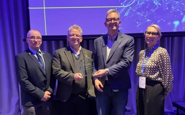 From left are Investigator Ken Crosby, Head of RCIT Neil Cunningham, Deputy Head of RCIT Jay Staff and RCIT Engagement Lead Sharon Williams