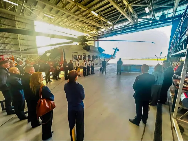 The HM Coastguard Area 11 Awards Ceremony was held at Newquay SAR base. 